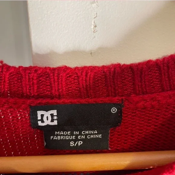 Red Striped Sweater - Picture 3 of 3